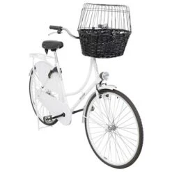 Trixie Bicycle Basket - Black -Pet Supplies Store 58025 trixie fahrradkorb schwarz hs 06 4