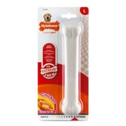 Nylabone DuraChew Bone - Chicken -Pet Supplies Store 58928 pla interpet nylabone durachewchicken hs 03 7
