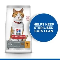 Hill's Science Plan Sterilised Cat Young Adult Chicken -Pet Supplies Store 607271 11 9