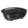 Ferplast Siesta Deluxe Dog Basket - Black 2 Ferplast Siesta Deluxe Dog Basket - Black -Pet Supplies Store 64518 ferplast hundekorbsofa cities hs 02 2
