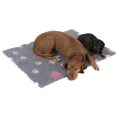 Vetbed Isobed Grey With Paws & Hearts -Pet Supplies Store 65084 isobed zooplus dsc3136 3