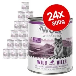 Wolf Of Wilderness Senior Saver Pack 24 X 800g