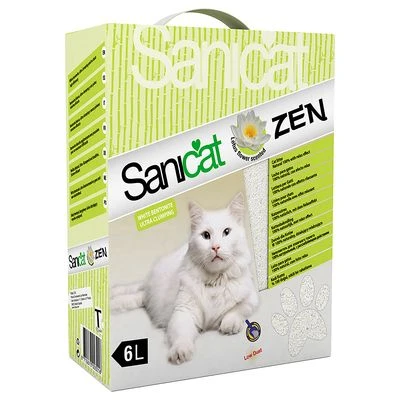Sanicat Active White Lotus Flower Clumping Litter 6 Sanicat Active White Lotus Flower Clumping Litter - Image 4