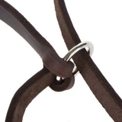 Heim Plaited Leather Double Dog Lead - Brown -Pet Supplies Store 66497 heim lederleine fg 7 6