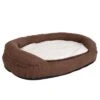 Oval Memory Foam Dog Bed - Brown 1 Oval Memory Foam Dog Bed - Brown -Pet Supplies Store 67053 hundebett memory oval braun fg 3288 7