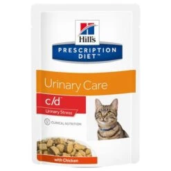 Hill's Feline Prescription Diet Pouches Saver Pack 24 X 85g 15 Hill's Feline Prescription Diet Pouches Saver Pack 24 X 85g -Pet Supplies Store 68058 pla hills prescriptiondiet urinarystress huhn 1