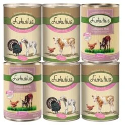 Lukullus Junior Wet Dog Food + Lukullus Junior Dry Dog Food - Special Price!* -Pet Supplies Store 685026 lukullus junior 6x400g 0