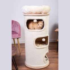 Natural Paradise Scratching Barrel - Primrose L -Pet Supplies Store 69058 68231 69109 naturalparadise kratztonne primrose hs 05 6 1