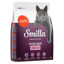 Smilla Dry Cat Food Economy Packs 2 X 4kg -Pet Supplies Store 70550 pla smilla indoor poultry 4kg 6