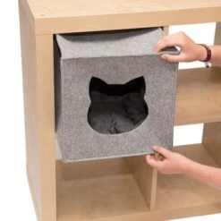 Felt Cat Den For Shelves -Pet Supplies Store 70615 katzenhoehle f regale aus filz fg 5471 7