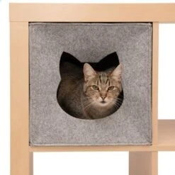 Felt Cat Den For Shelves -Pet Supplies Store 70615 katzenhoehle f regale aus filz fg 5478 0