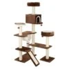 Gingerbread House Cat Tree With Ladder -Pet Supplies Store 72045 pla knusperhaeuschen braun fg 9443 7