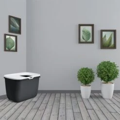 Savic Hop In Litter Box -Pet Supplies Store 73657 savickatzentoilette hopin hs 10 0