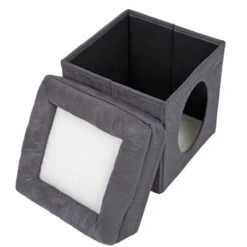 Collapsible Cube Cat Den 12 Collapsible Cube Cat Den -Pet Supplies Store 75294 pla foldable cube fg 3688 7