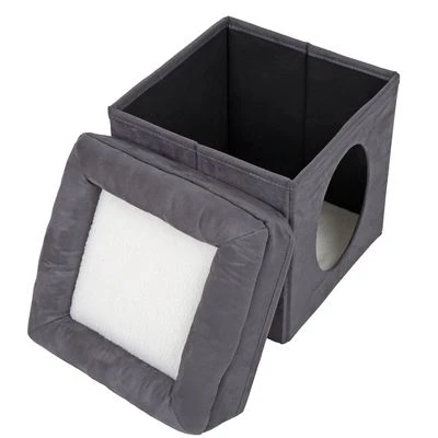 Collapsible Cube Cat Den 5 Collapsible Cube Cat Den - Image 3