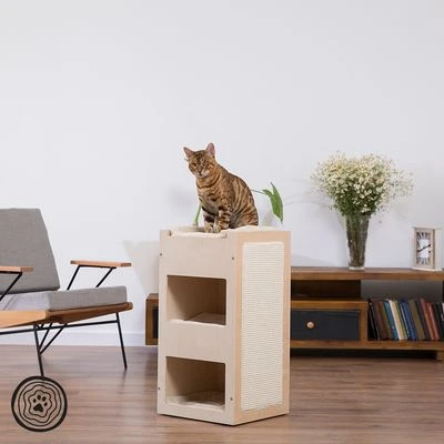 Natural Paradise Scratching Barrel - Daisy 4 Natural Paradise Scratching Barrel - Daisy - Image 2