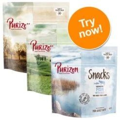 Purizon Cat Snacks Grain-Free Mixed Trial Pack 3 X 40g
