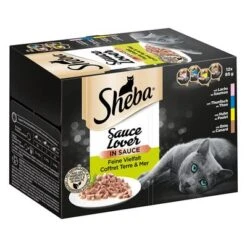 Sheba Varieties Jumbo Pack 144 X 85g 14 Sheba Varieties Jumbo Pack 144 X 85g -Pet Supplies Store 77474 pla sheba multipack lover 12x85g 7 7