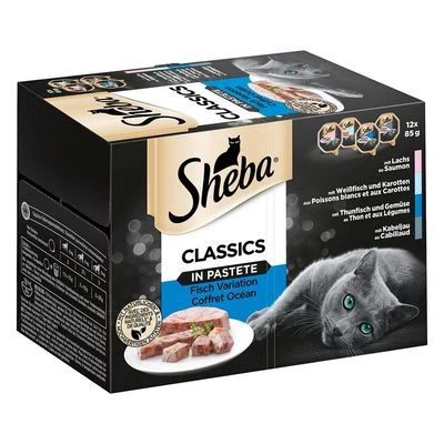 Sheba Varieties Jumbo Pack 144 X 85g 4 Sheba Varieties Jumbo Pack 144 X 85g - Image 2
