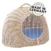 Aumüller Wicker Basket With Cushion -Pet Supplies Store 78349 aumueller korbhoehle made in germany 8