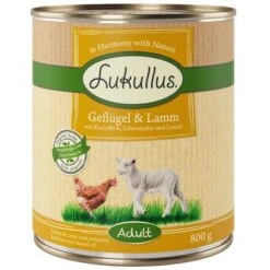 Lukullus Saver Pack 24 X 800g -Pet Supplies Store 800g geflugel lamm 1000x1000aaa 9