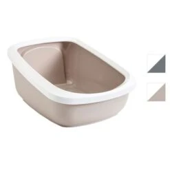 Savic Aseo Jumbo Cat Litter Tray With High Edge - 67.5cm 17 Savic Aseo Jumbo Cat Litter Tray With High Edge - 67.5cm -Pet Supplies Store 80610 savic katzentoilette rand mocca hs 02 9