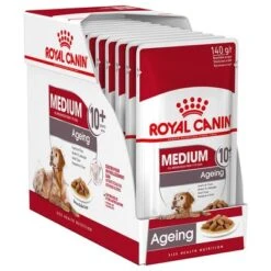 Royal Canin Medium Ageing 10+ In Gravy -Pet Supplies Store 82974 royalcanin medium ageingbox 1