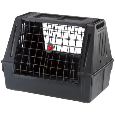 Ferplast Atlas Scenic Car Transport Box - Black 3 Ferplast Atlas Scenic Car Transport Box - Black