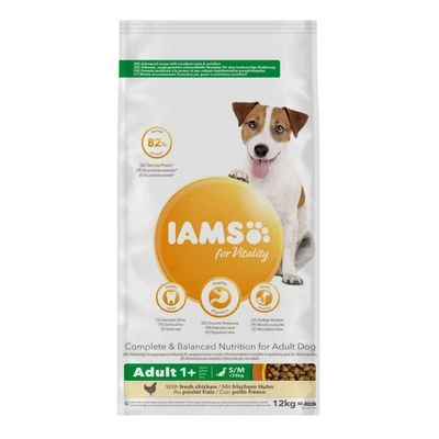 IAMS For Vitality Adult Small & Medium Dog - Chicken 3 IAMS For Vitality Adult Small & Medium Dog - Chicken