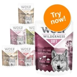 Wolf Of Wilderness Adult "Soft" Pouches Mixed Pack