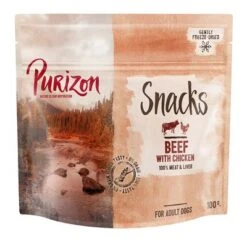 Purizon Dog Snacks Grain-Free Mixed Trial Pack 3 X 100g 16 Purizon Dog Snacks Grain-Free Mixed Trial Pack 3 X 100g -Pet Supplies Store 88404 pla purizon snacks beef 100g 6