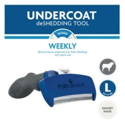 FURminator Short Hair L -Pet Supplies Store 92101 furminator hund deshedding l kurzhaar hs 06 7