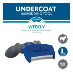 FURminator Long Hair L 9 FURminator Long Hair L -Pet Supplies Store 92102 furminator hund deshedding l langhaar hs 06 3