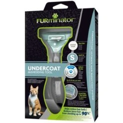 FURminator DeShedding Tool - For Small Cats -Pet Supplies Store 92103 furminator deshedding tool katze s kurzhaar hs 02 2