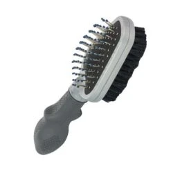 FURminator Dual Grooming Brush -Pet Supplies Store 92105 pla furminator hund doppelbuerste hs 01 4