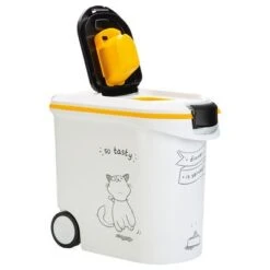 Curver Cat Silhouette Dry Cat Food Container -Pet Supplies Store 93099 curver trockenfutterbehaelter katze hs 03 7