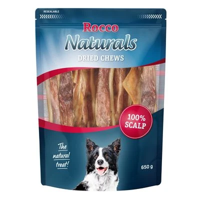 Rocco Beef Scalp Dog Chews 3 Rocco Beef Scalp Dog Chews