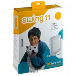 Ferplast Swing 11 Cat Flap - 4 Way Lock -Pet Supplies Store 9744 ferplast hundeundkatzenklappe swing11 verpackung 09 2012 9