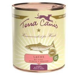 Terra Canis 6 X 800g 17 Terra Canis 6 X 800g -Pet Supplies Store 98211 pla terracanis classic lachs hirse pfirsich 2