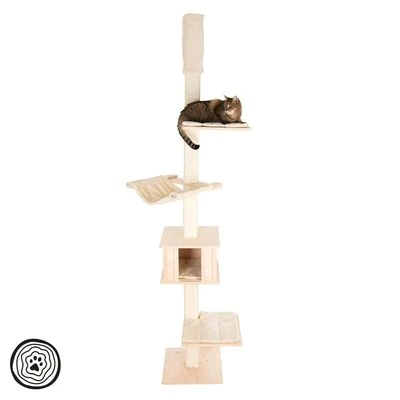 Natural Paradise Ceiling Cat Tree - Orchid 3 Natural Paradise Ceiling Cat Tree - Orchid - Image 2