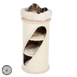 Natural Paradise Scratching Barrel - Sunflower -Pet Supplies Store 99936 np kratztonne diagonal fg logo 2