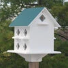 Purple Martin Mansion With Verdigris Roof -Pet Supplies Store AWP PMMNSN V B400x400