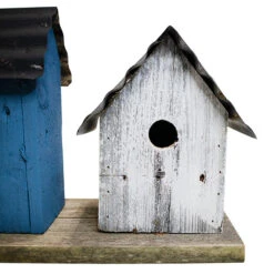 Patriotic Union Trio Bird House -Pet Supplies Store HBA 1033 4 lg