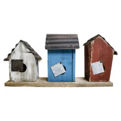 Patriotic Union Trio Bird House -Pet Supplies Store HBA 1033 6 lg