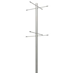 Wild Bird Lover's Aluminum Pole For 8 Gourds, 4 Over 4 -Pet Supplies Store HF 25459 5 lg