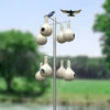 Wild Bird Lover's Aluminum Pole For 8 Gourds, 4 Over 4 -Pet Supplies Store HF 25459 6 lg