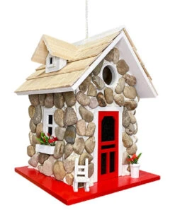 Guest Cottage Stone Bird House