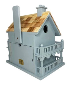Novelty Cottage Bird House, Blue -Pet Supplies Store HOB 6102PHBS ACC3 500x600 467ae2c7 a146 447e 8161 41e7ae7ce2f2