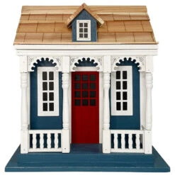 Bristol Cottage Bird House, Blue -Pet Supplies Store HOB 7524BS ACC 650x650 7389b67c ed42 4f71 a3cf 78689daf5ffe