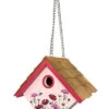 Hanging Wren House With Floral Print -Pet Supplies Store HOB 9074PCOMS 400x480 61efef96 efe2 4e06 9945 7f9877beb7f2